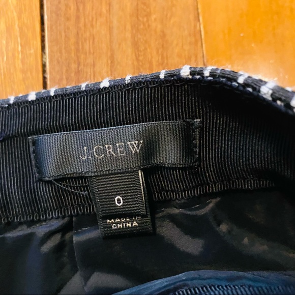 J Crew Textured Block Print Graphic Mini Skirt - Picture 6 of 9